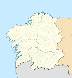 Nigrán is located in Galicia