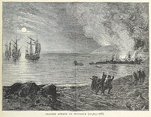 Spanish attack on Penzance
