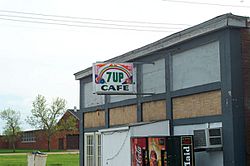 The 7-Up Cafe in Strandquist