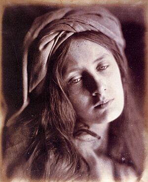 Study of Beatrice Cenci, by Julia Margaret Cameron