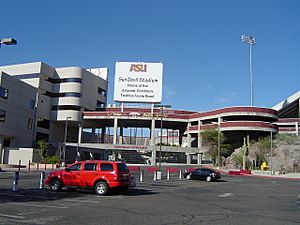 Sun Devil Stadium in Tempe Arizona