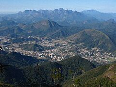 Teresopolis,Vista da Pedra do Sino