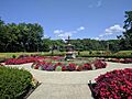 The Sunken Gardens in Phillip's Park