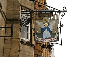 The sign of the Angel and Royal - geograph.org.uk - 1044228