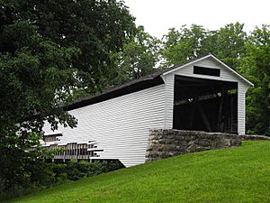 Union Covered Bridge SHS from southeast 1