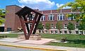 Victory Bell of Valparaiso University by Athletics and Recreation Center