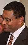 Visit of Francisco José Fadul, Prime Minister of Guinea-Bissau, to the EC - 1999 (cropped).jpg