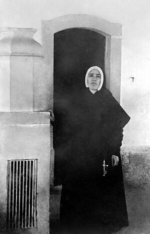 Visita da Irmã Lúcia a Fátima (1946)