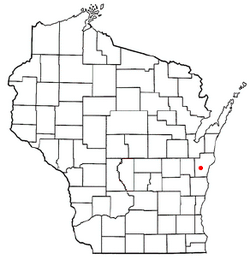 Location of Liberty, Wisconsin