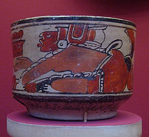 WLA lacma Mayan ceramic bowl