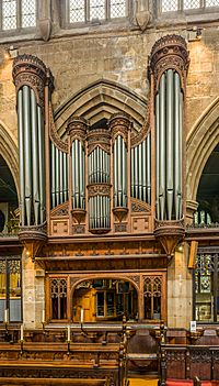 Wakefield Cathedral Choir Organ, West Yorkshire, UK - Diliff