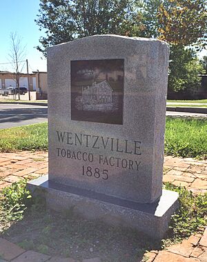 Wentzville Tobacco Company Factory Monument