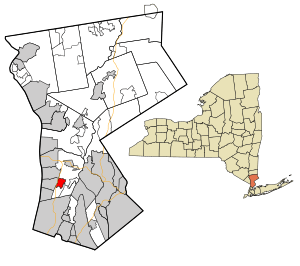 Location of Ardsley, New York
