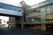 Westgate car park with sky bridge to the shopping centre