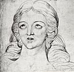William Blake, Visionary Head of Corinna The Theban Detail1-sm.jpg