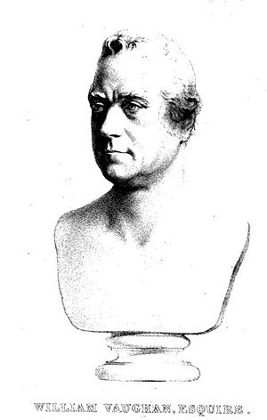 William Vaughan bust Alexander
