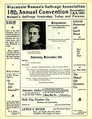 Wisconsin Woman's Suffrage Association, November 1901 03