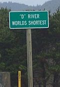 Worlds shortest river small