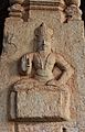 1010 CE Brihadishwara Shiva Temple, wall relief, built by Rajaraja I, Thanjavur Tamil Nadu India