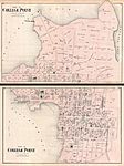 1873 Beers Map of College Point, Queens, New York City (set of 2 maps) - Geographicus - CollegePoint-beers-1873