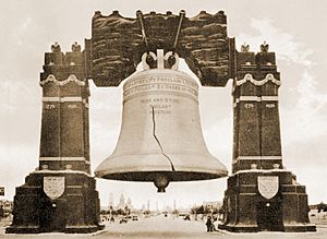 1926 Sesqui-Centennial Exposition "Luminous Liberty Bell", Philadelphia, PA