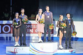 2020 European Figure Skating Championships Ice dancing medal ceremonies 2020 01 25 7596