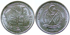 2 Pesetas Sahara