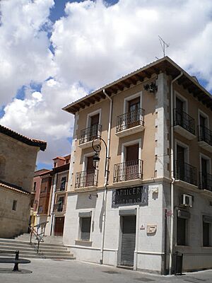 A building in Aranda de Duero in Spain