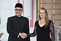 Abdulkadir Jailani and Julie Payette