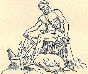 Ajax Ermordung der Herden