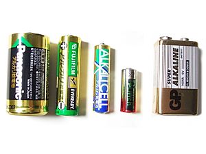 Alkali battery 5