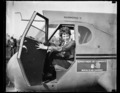 Amelia Earhart in airplane 40747a