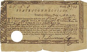 An African American's Pay Warrent 1780