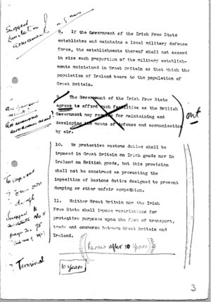 Anglo-Irish Treaty Griffith annotated2
