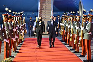 Arribo a Guatemala de la vicepresidenta de los Estados Unidos de América, Kamala Harris, 20210606 (2)