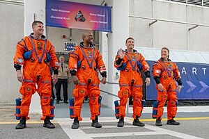Artemis II Launch Crew Walkout (NHQ20260401 admin 0005)