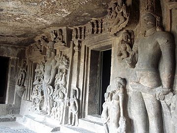 Aurangabad Caves, another view