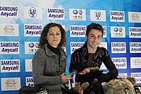 Brian Joubert and Veronique Guyon Cup of China 2010