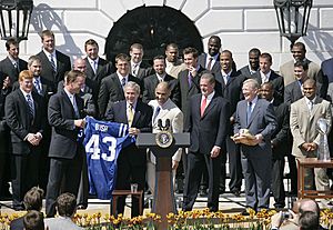 Bush Congratulates 2006 Colts