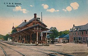 C. V. R. R. Station, Randolph, Vt