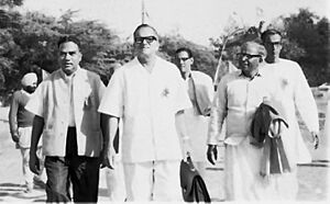 CPI (M) Leaders. Noormahal. 27 Oct 1966
