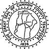 Official seal of Cannon County