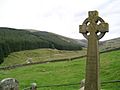 Celtic cross and reputed site of "St Gordian's Kirk" - geograph.org.uk - 181800
