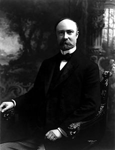 Charles Fairbanks photo portrait seated