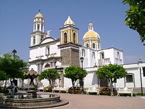 Main plaza and church