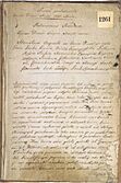 An old manuscript