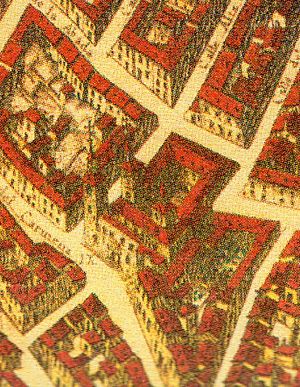 Convento del Carmen Calzado, Plano de Madrid de Texeira partearriba003 (cropped)