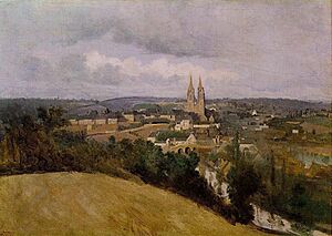 Corot- La Vire à Saint-Lô