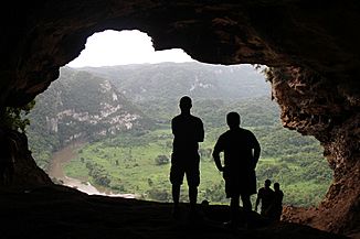 Cueva Ventana y Río Grande de Arecibo en Puerto Rico