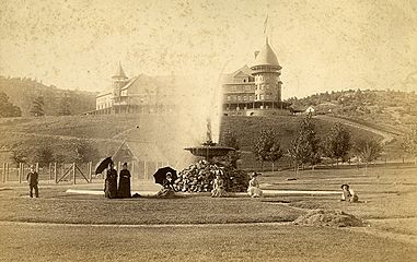 Dana B. Chase. Montezuma Hotel, Las Vegas Hot Springs, New Mexico, 1888